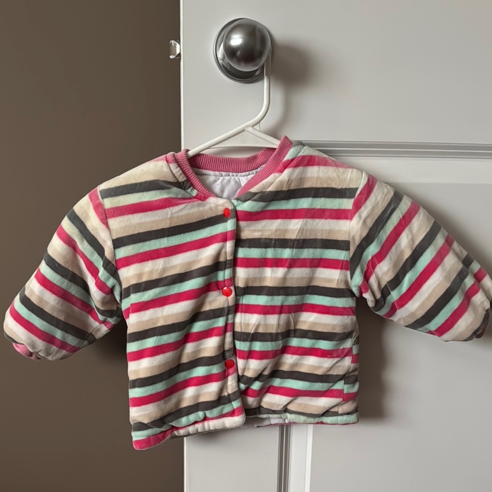 Striped Baby Jacket